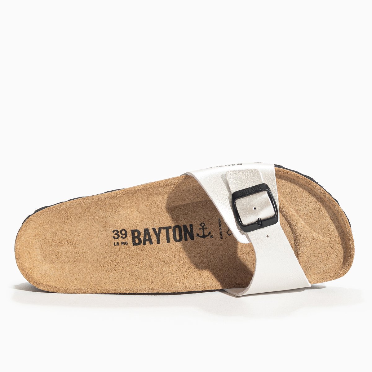 Sandales ZEPHYR argent, BAYTON