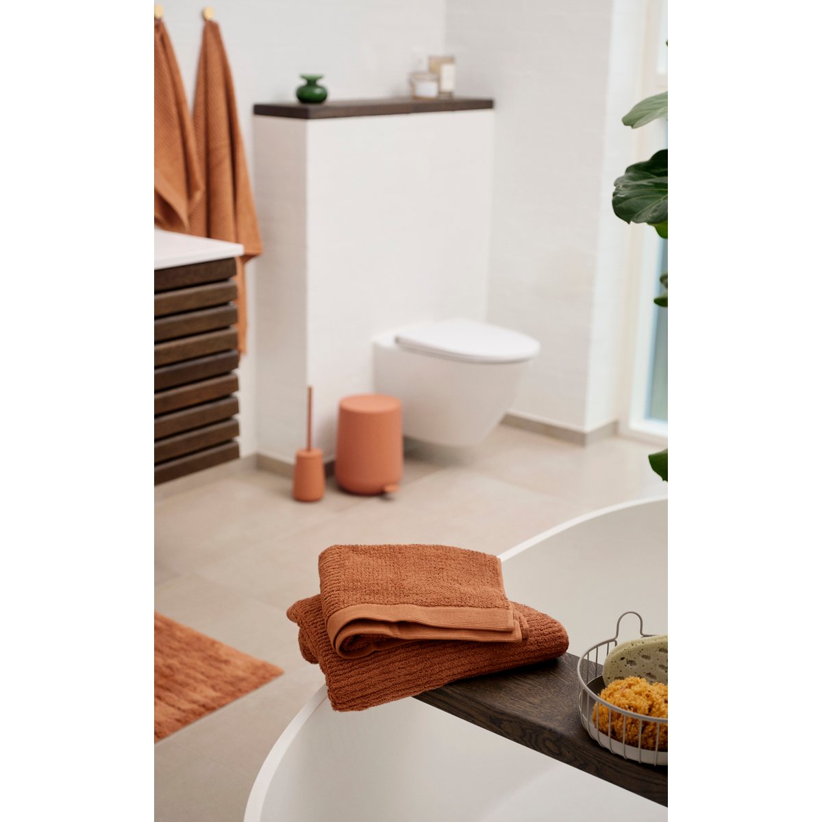 Serviette CLASSIC mandarine, ZONE DENMARK