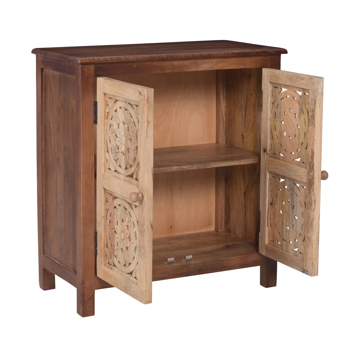 Buffet meuble de rangement, bois de manguier, CHENNAI marron, NORDLYS