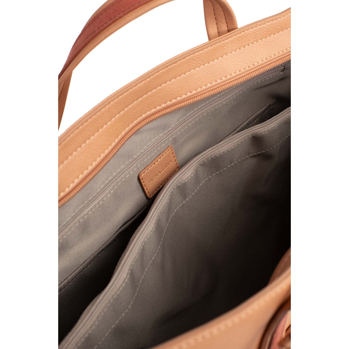 Sac cabas porté épaule MOLY peche, HEXAGONA