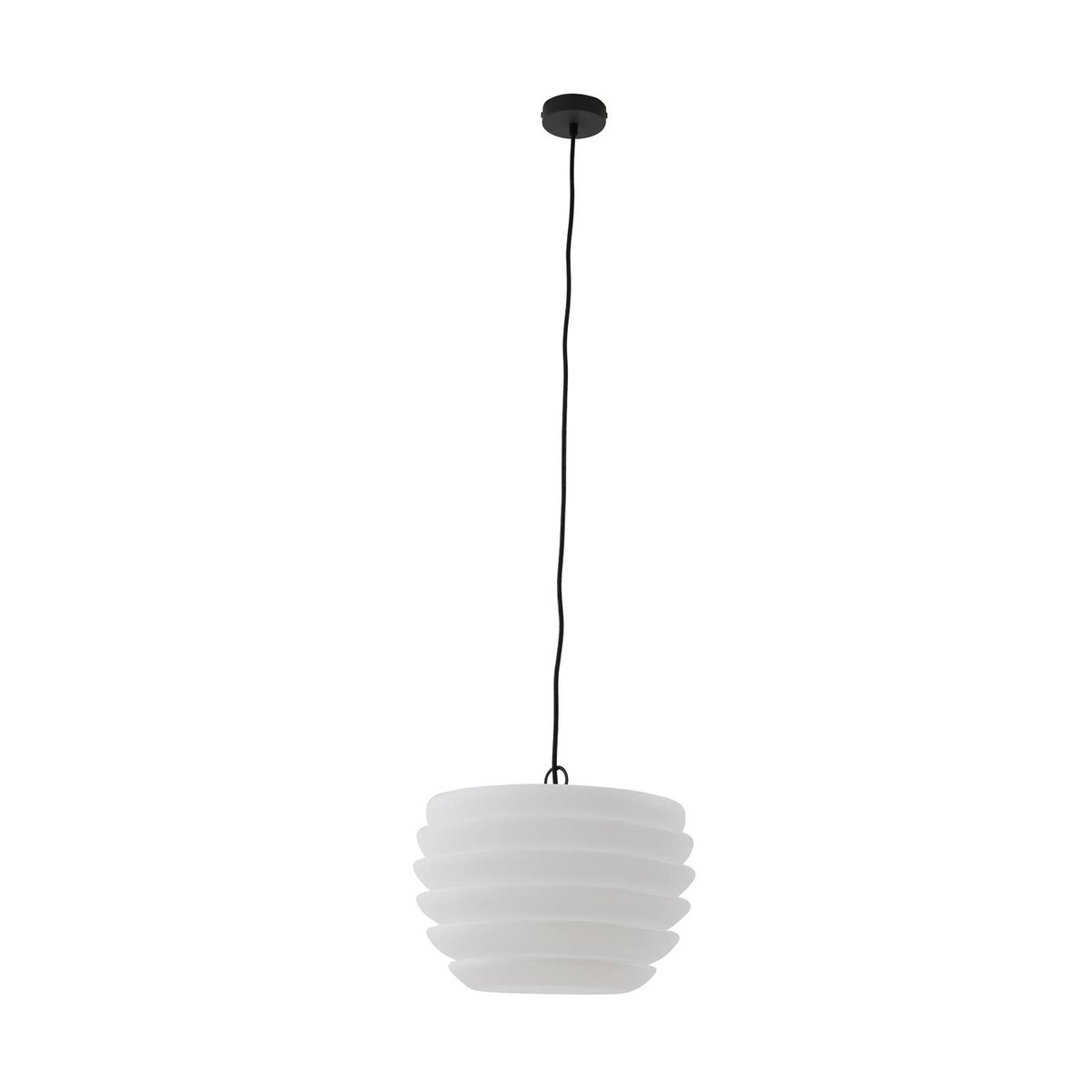 Luminaire extérieur  moderne, Arona blanc, noir, LINDBY