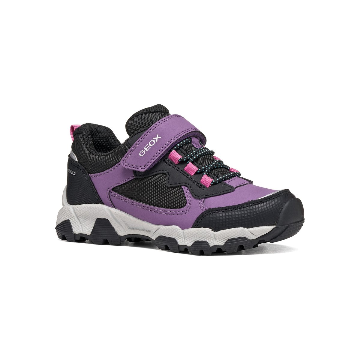 Baskets  J MAGNETAR G. B ABX violet/noir, GEOX