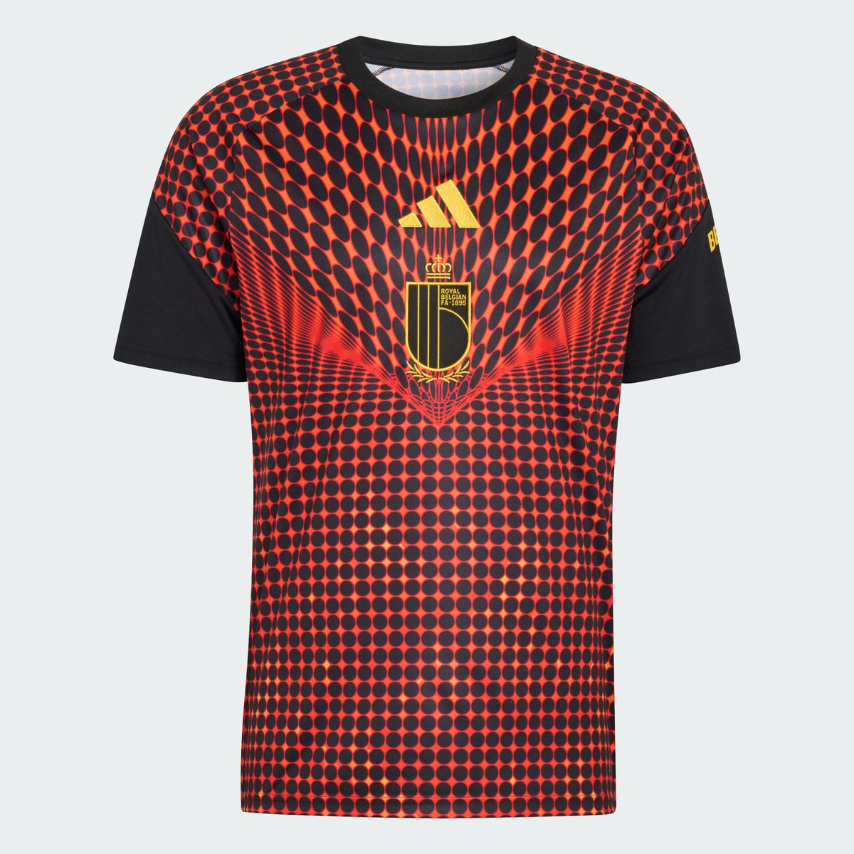 Maillot Pré-Match Domicile Belgique 26 Enfants Maillot Pré-Match Domicile Belgique 26 Enfants black / red, adidas Performance