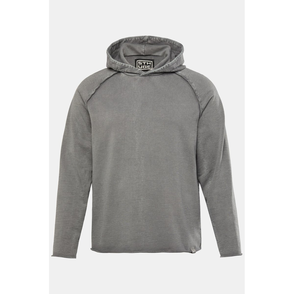 Sweat-shirt à capuche gris, STHUGE