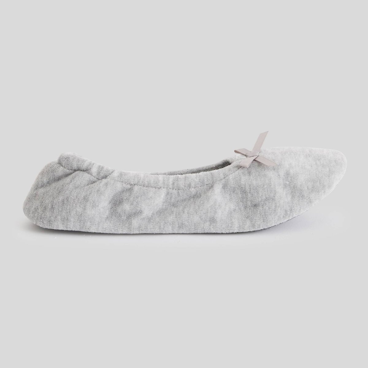 Chaussons unis noir, MONOPRIX