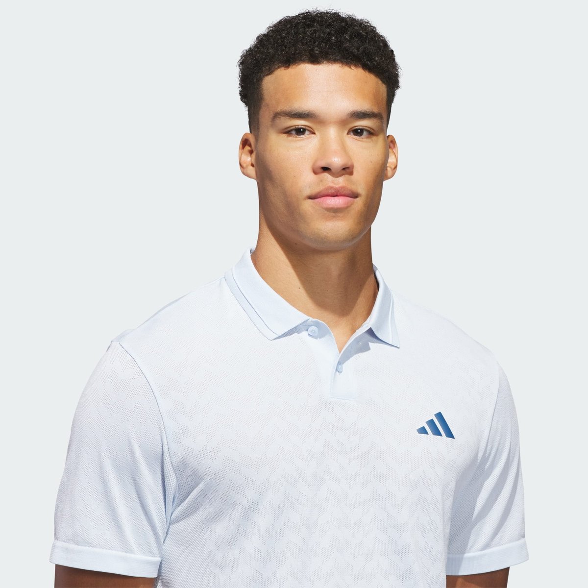 Polo Sans Coutures Ultimate365 Tour Polo Sans Coutures Ultimate365 Tour crystal sky / white, adidas Performance