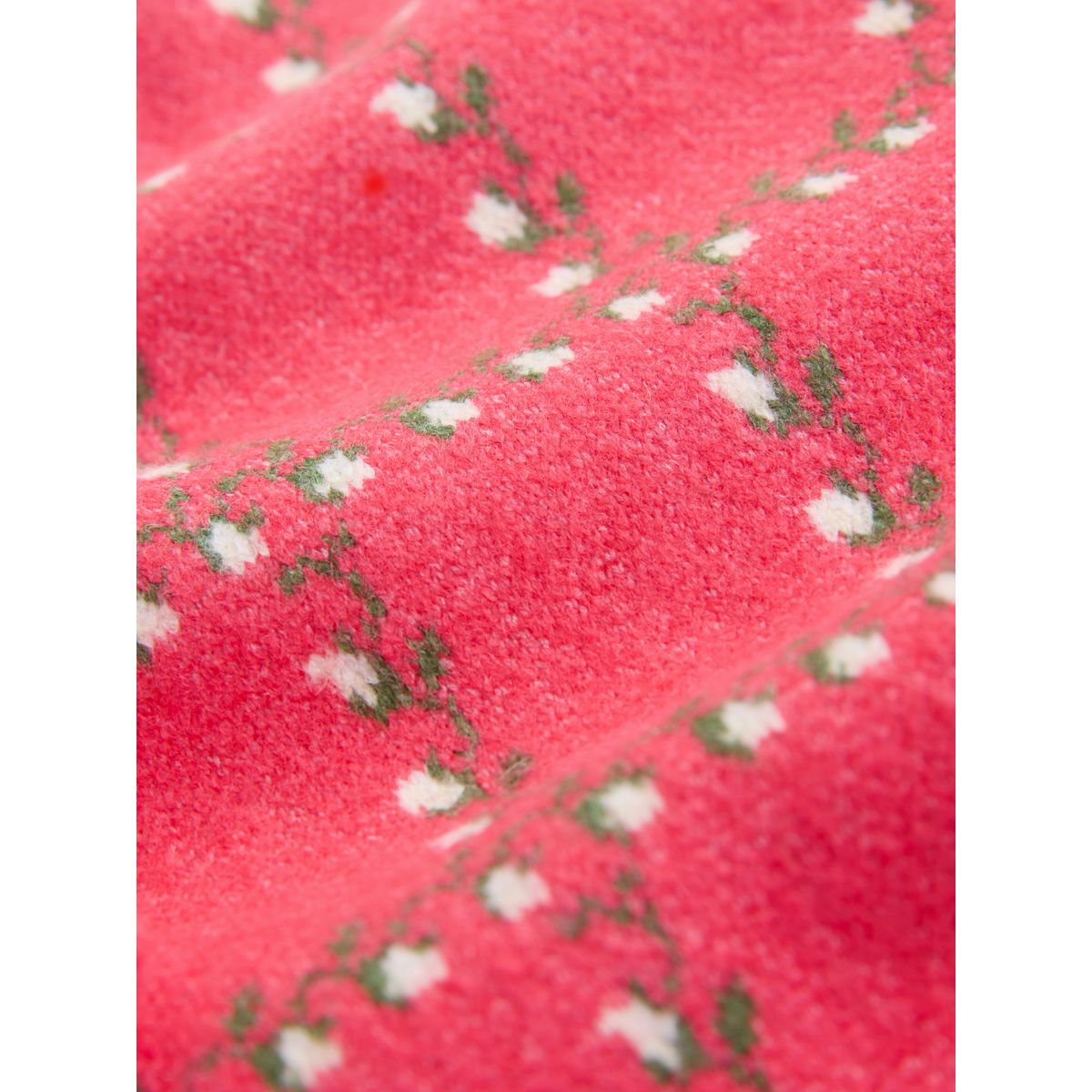 Cardigan en maille douce noué sur le devant motifs floraux roses, NEXT