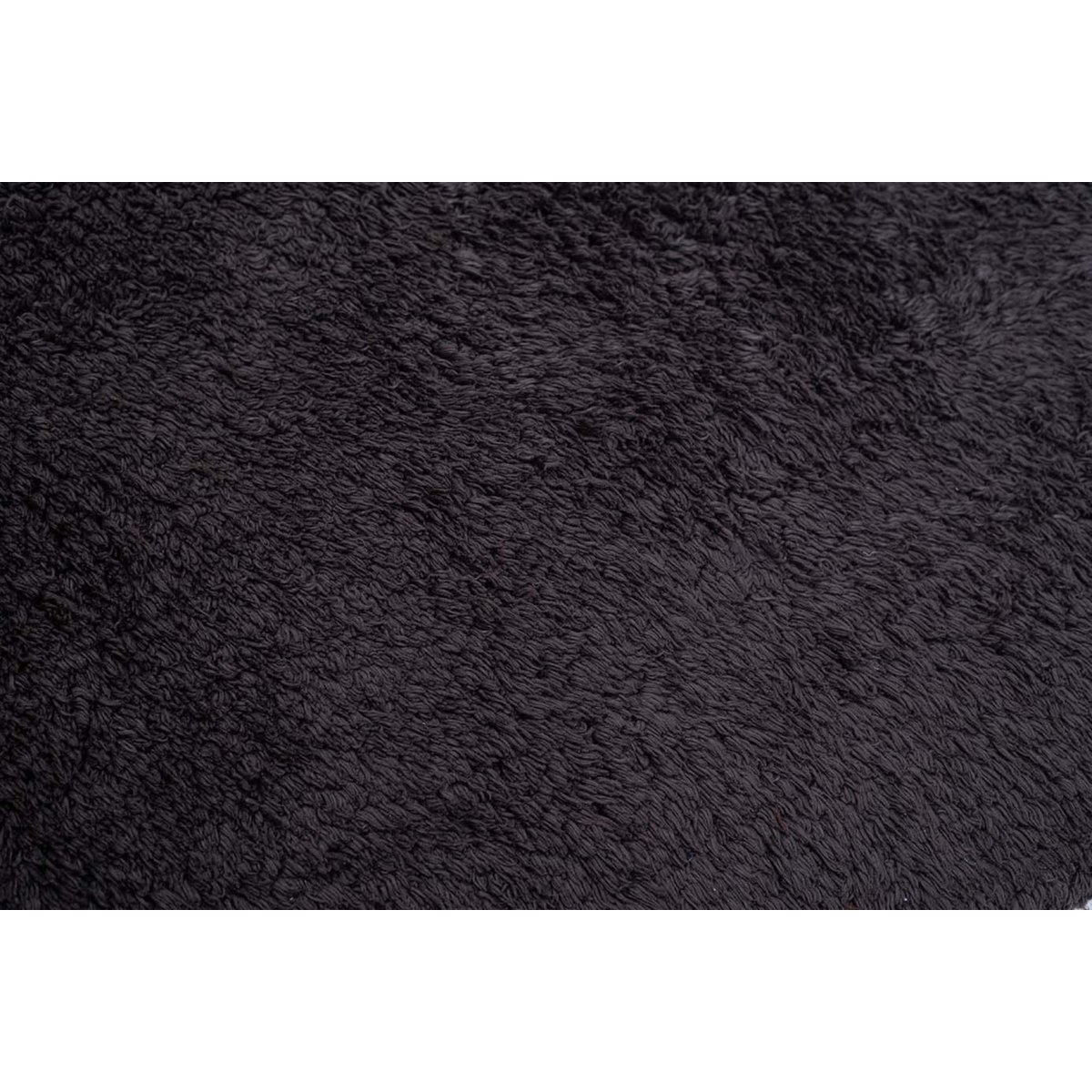 Tapis de bain lavable doux - COTTON DOUBLE anthracite, TOM TAILOR