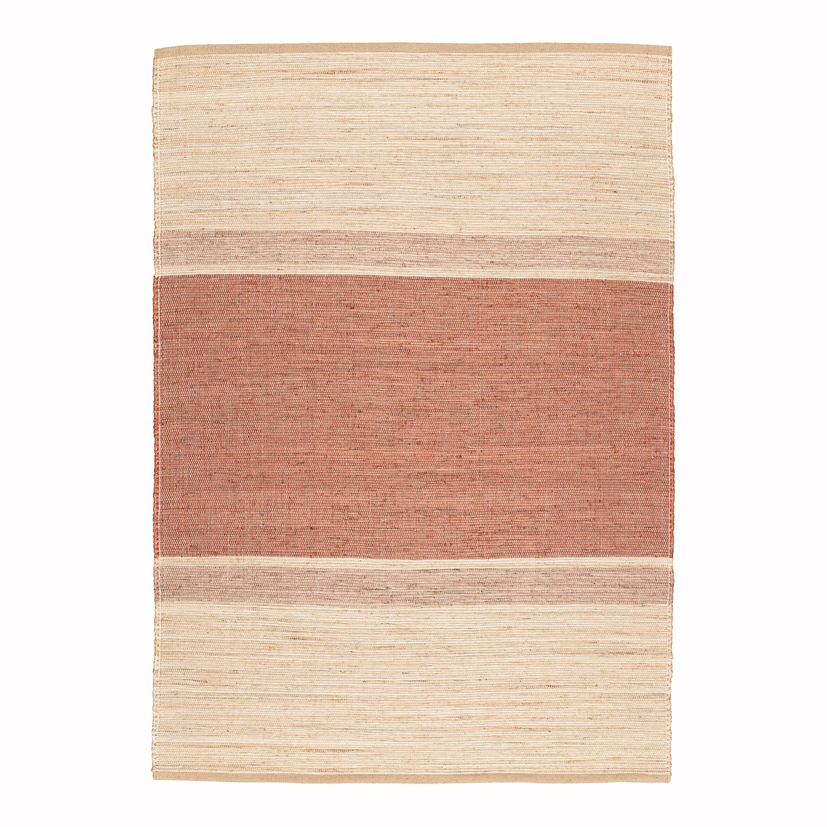 Tapis design en jute tissé main CIGALE brun naturel, AFK LIVING