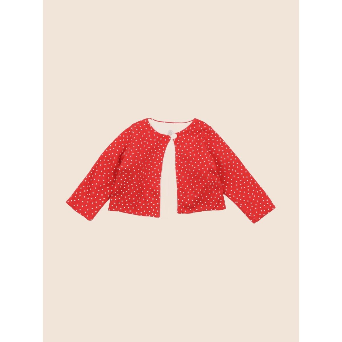 Gilet - Très bon état rouge, PETIT BATEAU