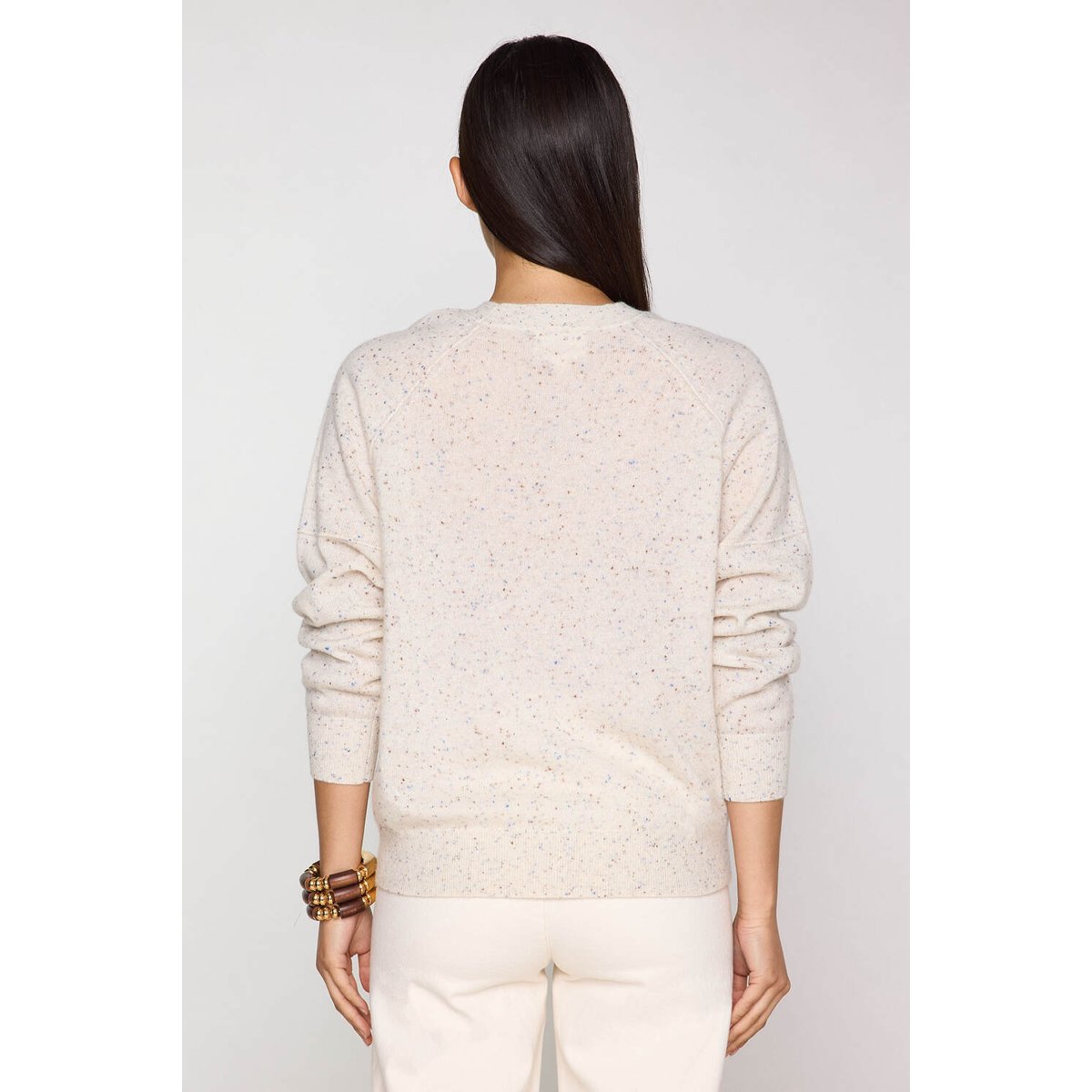 Pull en 100% cachemire 2 fils ARY BIS naturel, Maison 123