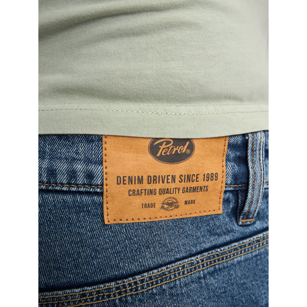 Jean loose fit LEWIS bleu moyen, PETROL INDUSTRIES