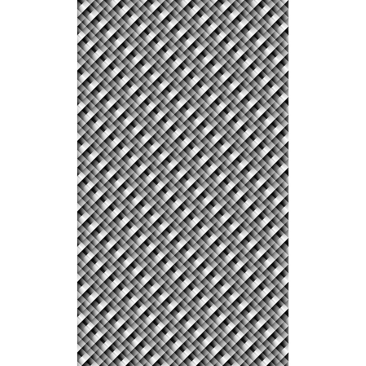 Papier peint graphique tissage intissé, HEXOA