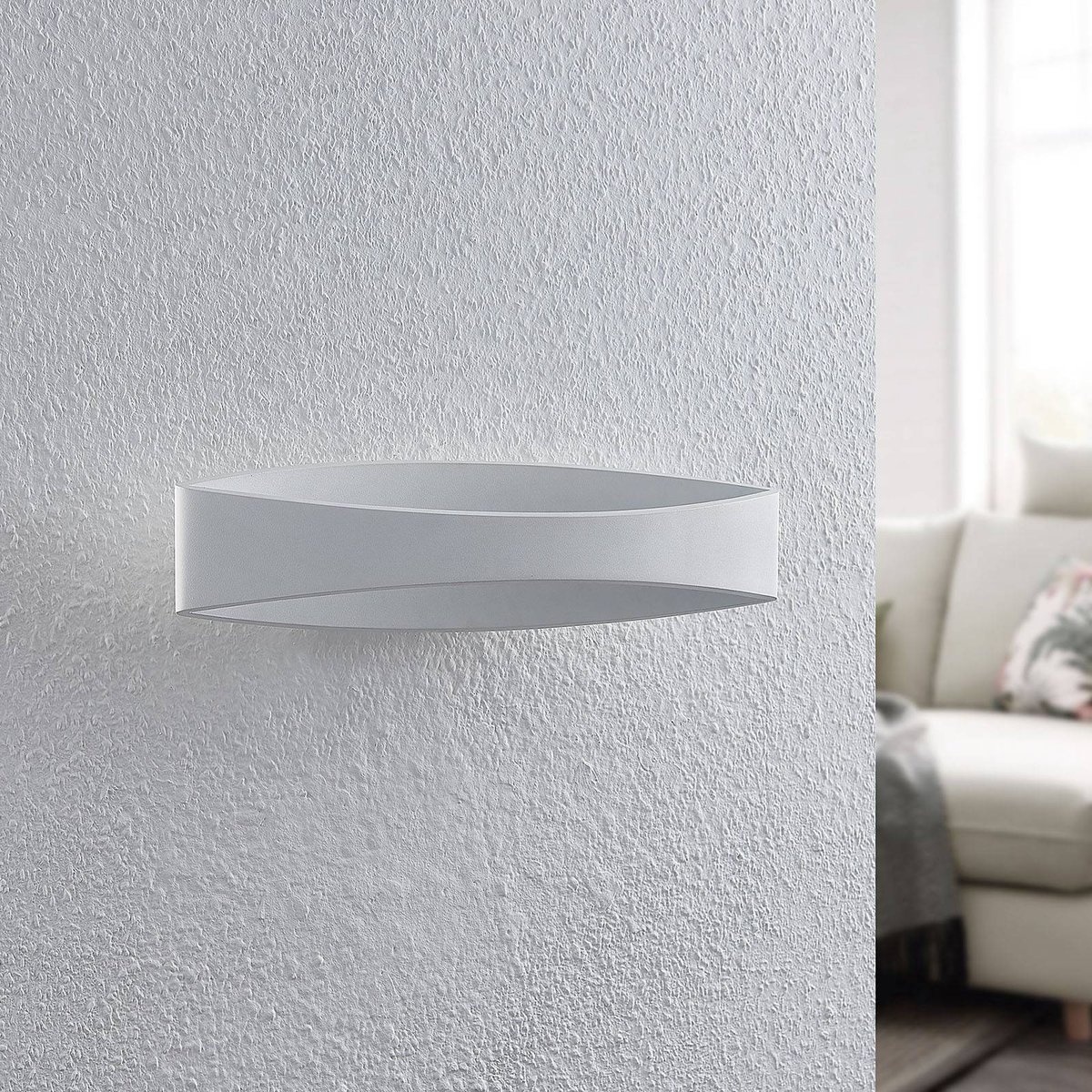 Applique en aluminium moderneLED, Jelle blanc, ARCCHIO