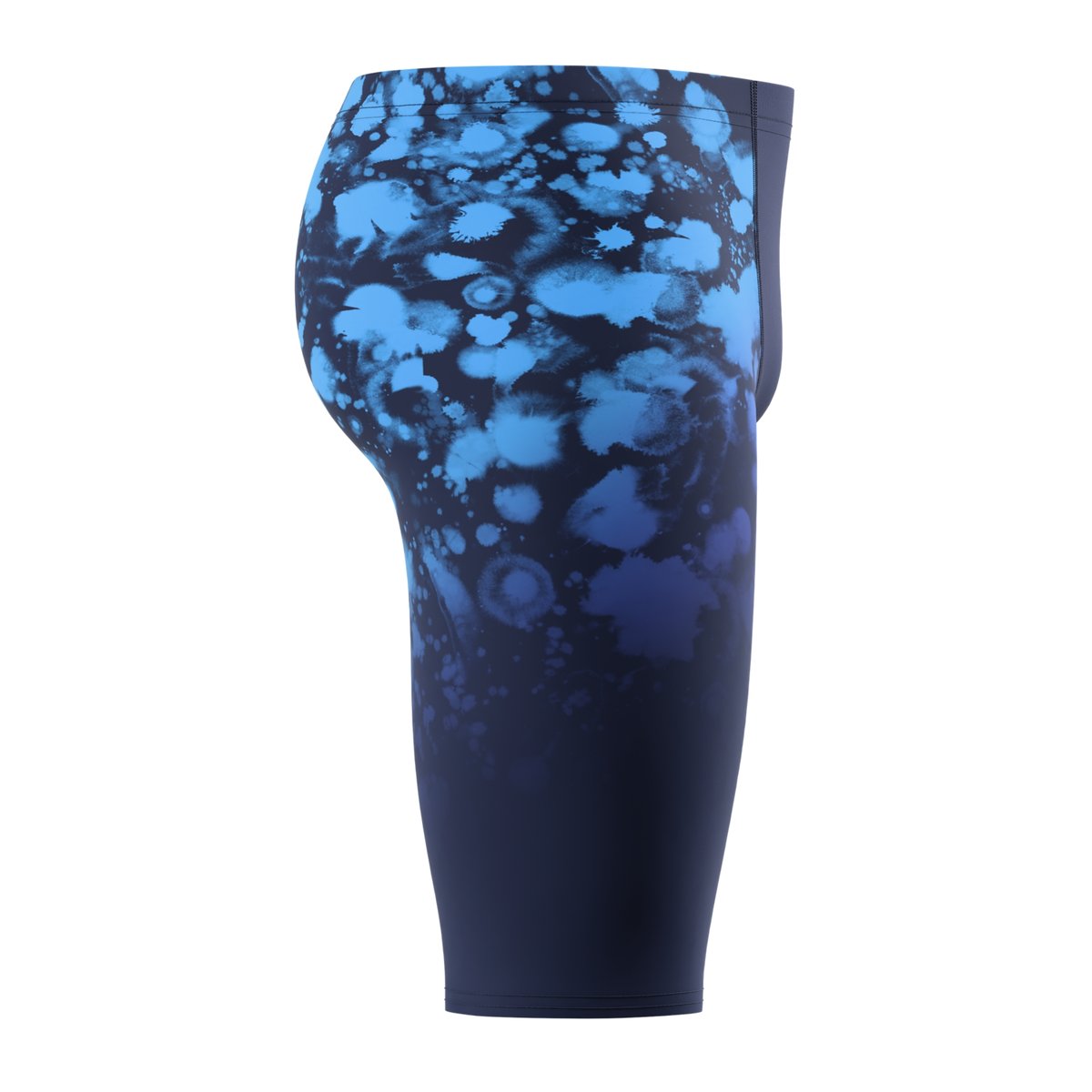 Jammer de natation à taille ajustable motif/style éclaboussure PLACEMENT bleu marine / bleu, SPEEDO