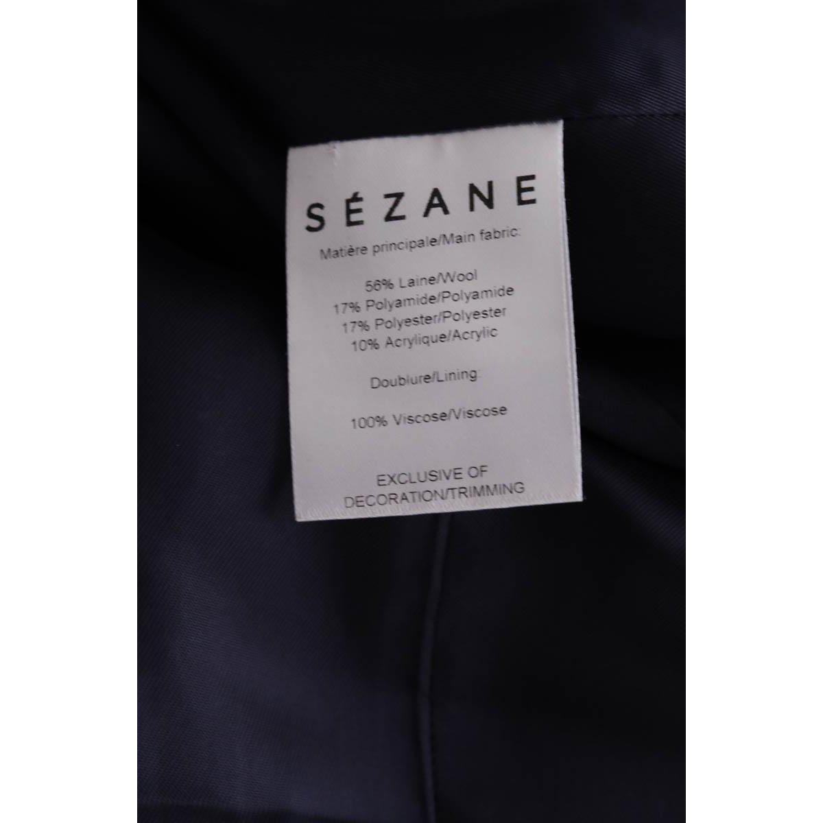 Manteau - Très Bon État gris, SEZANE