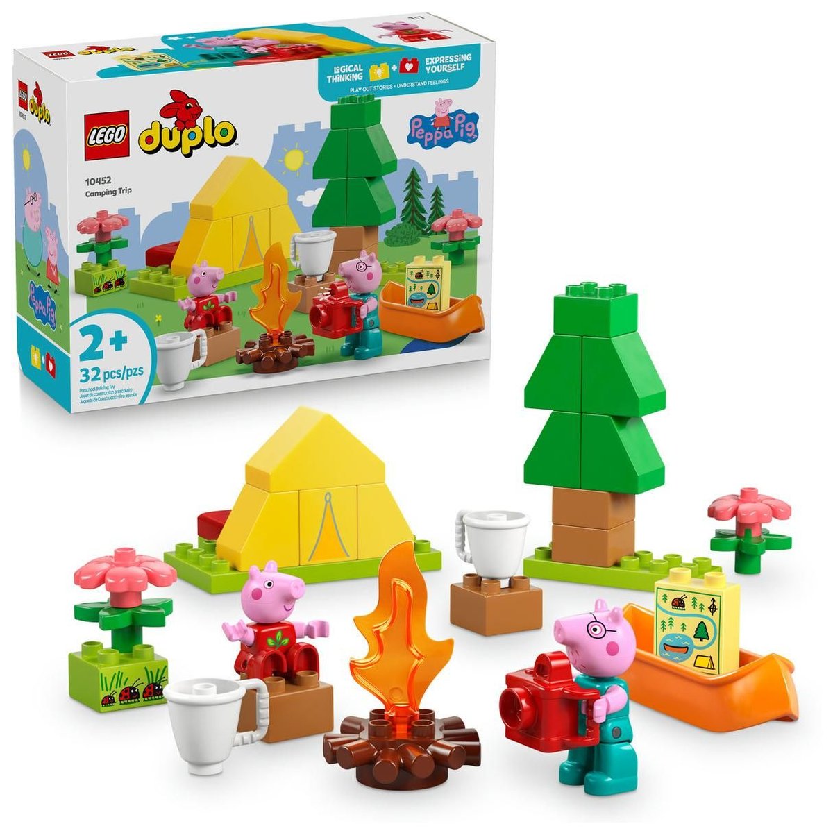 LEGO DUPLO - Les vacances au camping - 10452 multicolore, LEGO