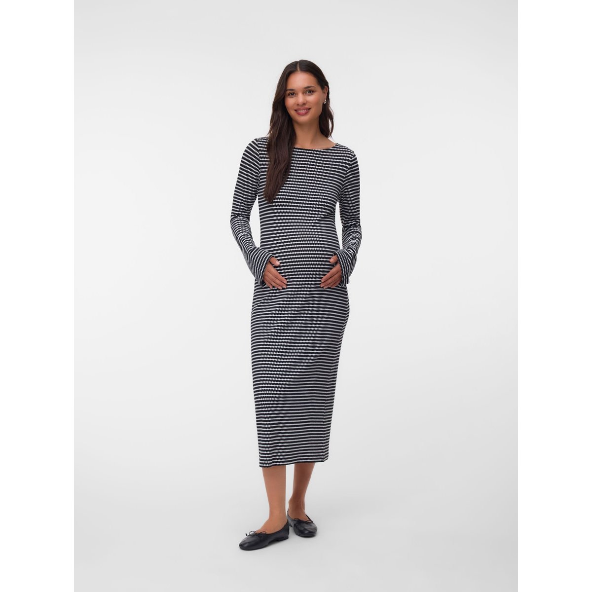 Robe noire - black, MAMA LICIOUS