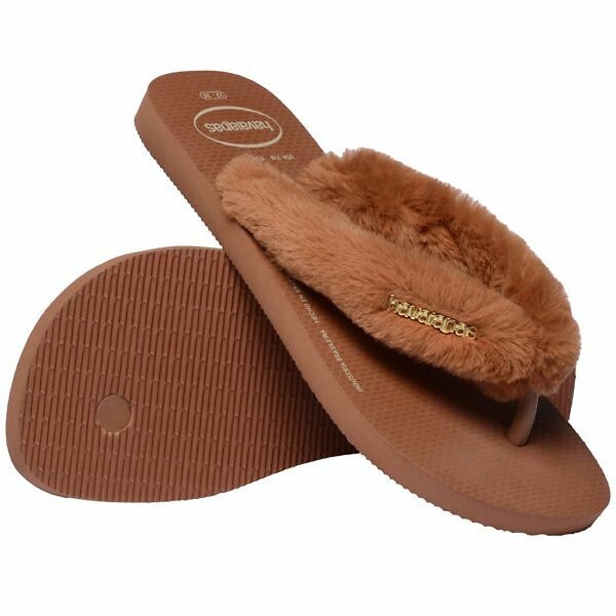 Infradito Top Fluffy III marrone, HAVAIANAS