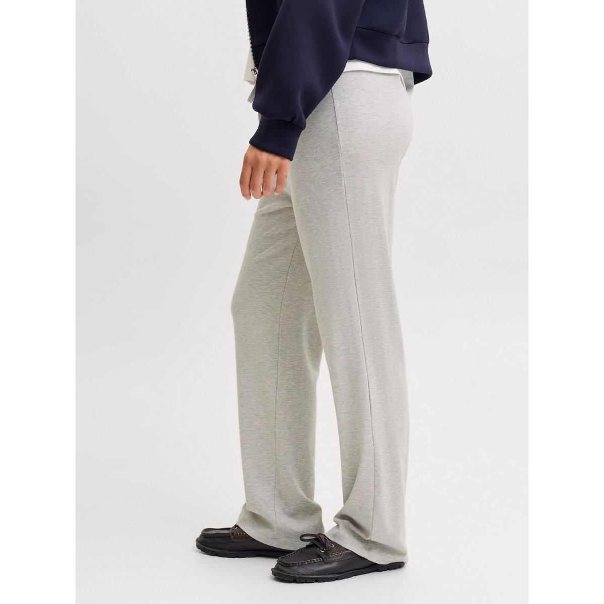 Pantalon Détente grise - light grey melange, JJXX