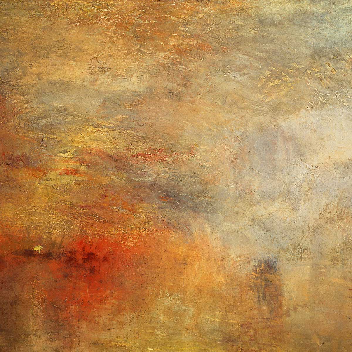 Tableau célèbre de Joseph Mallord William Turner tableau alu dibond, HEXOA