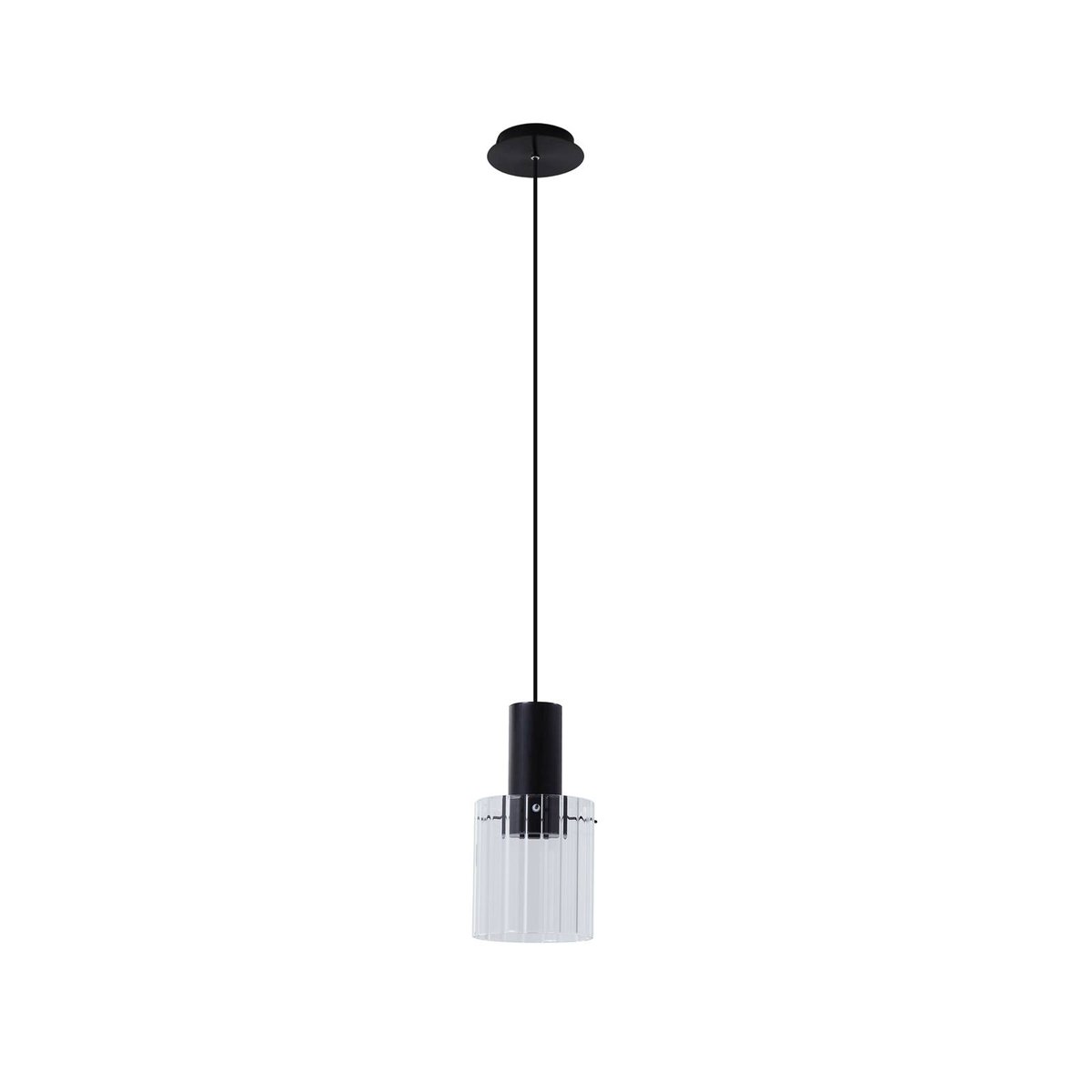 Suspension en métal moderne, Eirian clair, noir, LUCANDE