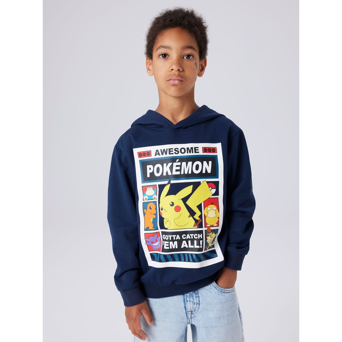 Sweat À Capuche navy blazer, NAME IT