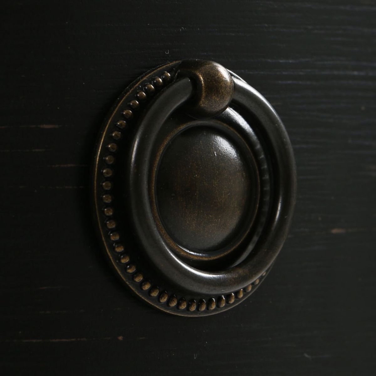 Commode 4 tiroirs - MANOIR noir, INTERIOR'S