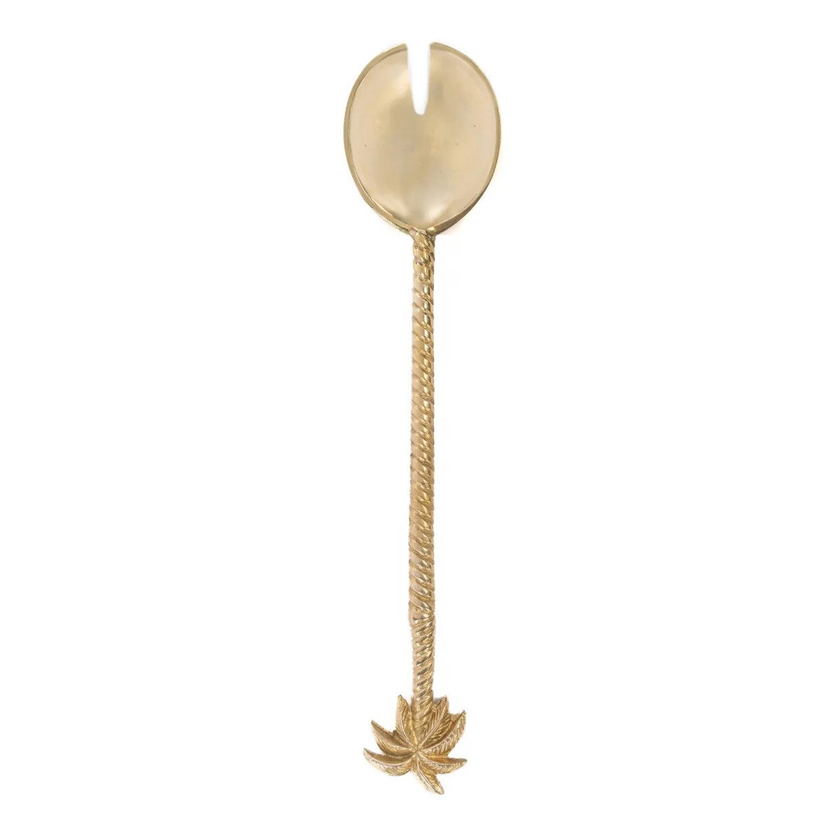 Fourchette en laiton PALM TREE or, BAZAR BIZAR