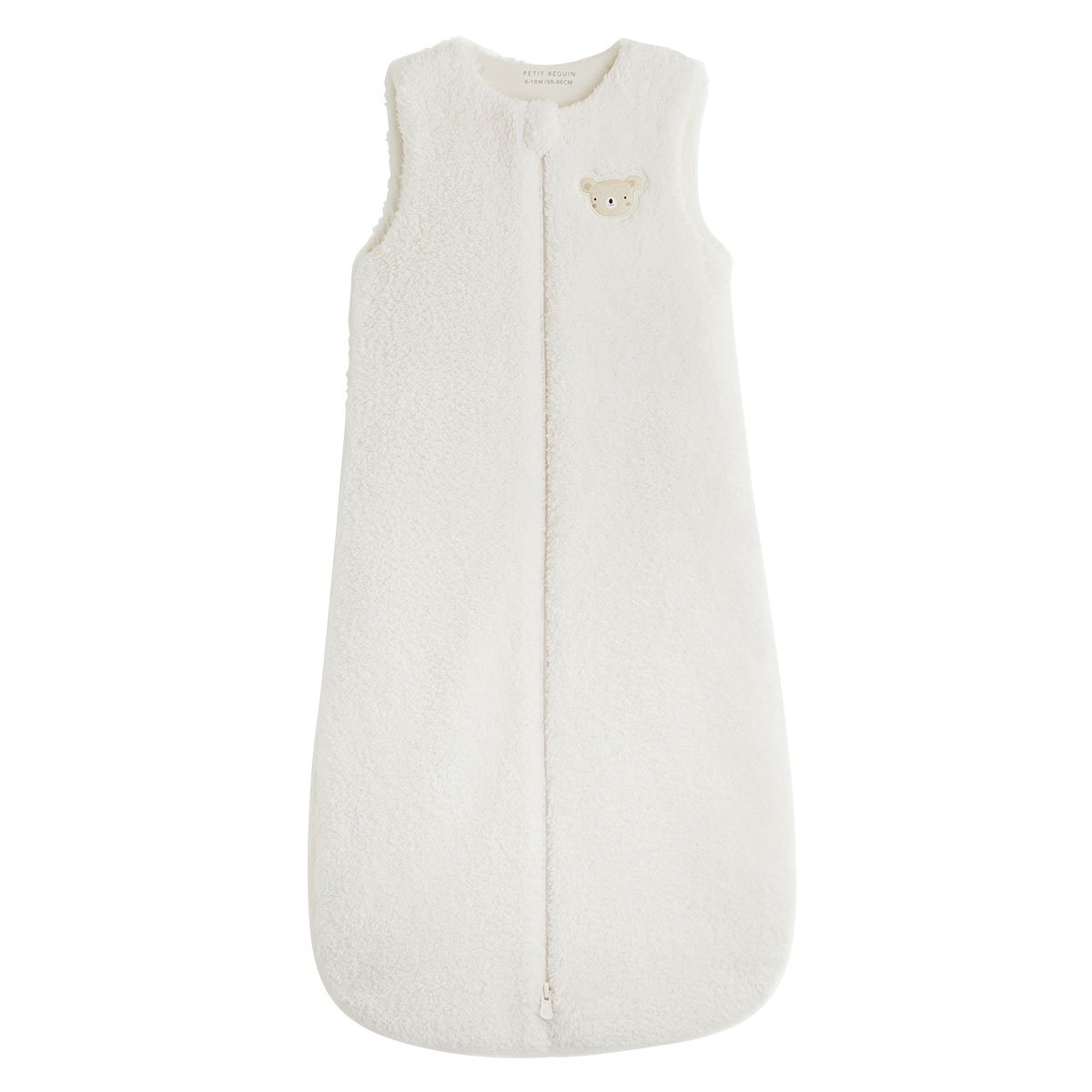 Gigoteuse d'hiver en sherpa ecru, PETIT BEGUIN
