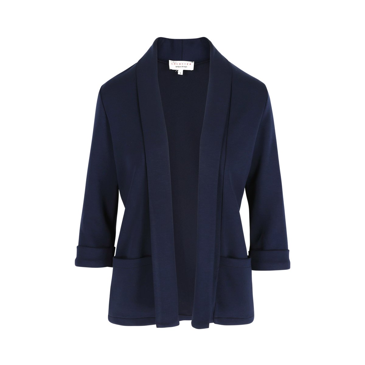 Blazer fluide bleu marine, LOLALIZA