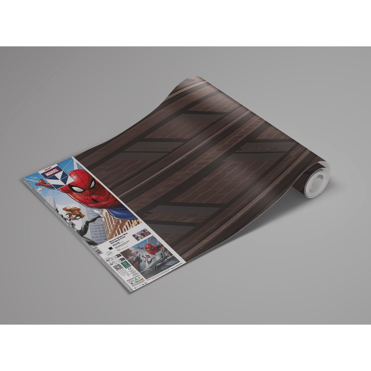 Papier peint Komar - Marvel Spider-Man Swinging Crew - 400 x 250 cm multicolore, HEXOA