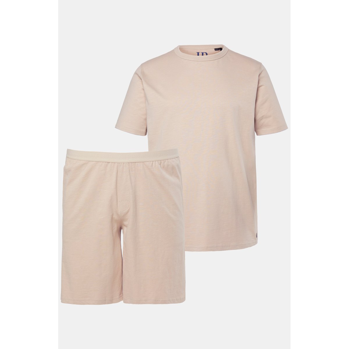 Pyjama en jersey flammé mastic, JP1880