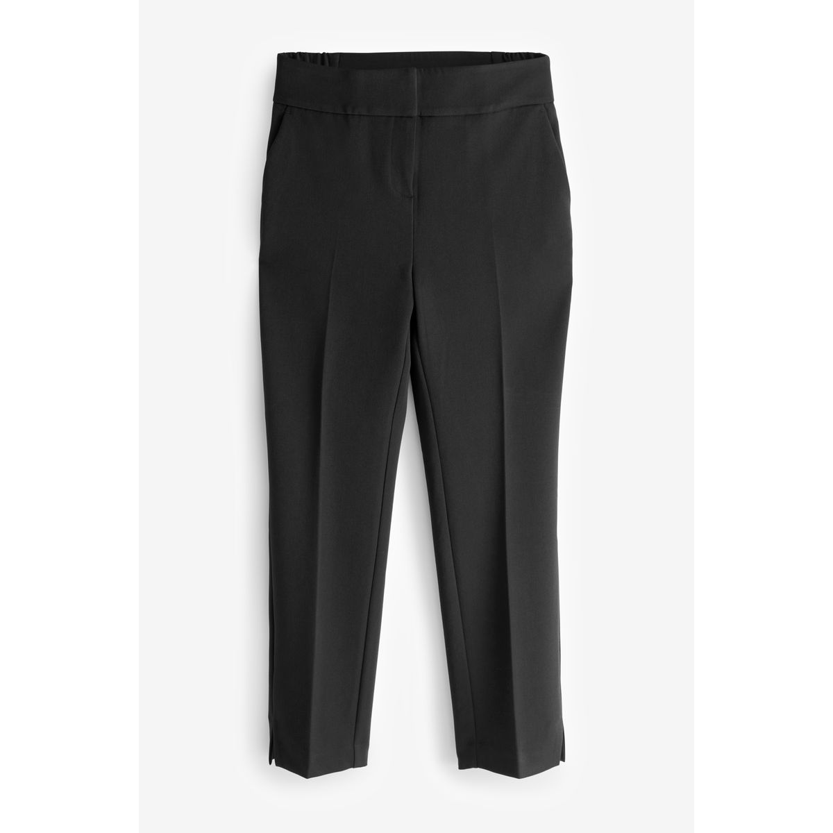 Pantalon slim gainant coupe classique noir, NEXT