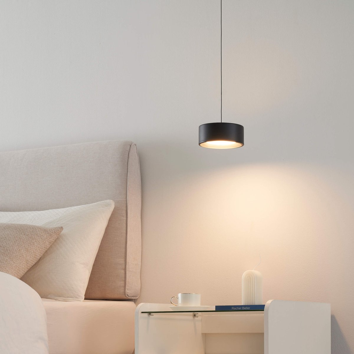 Suspension spot LED hauteur réglable - PRINS noir, KOSILUM