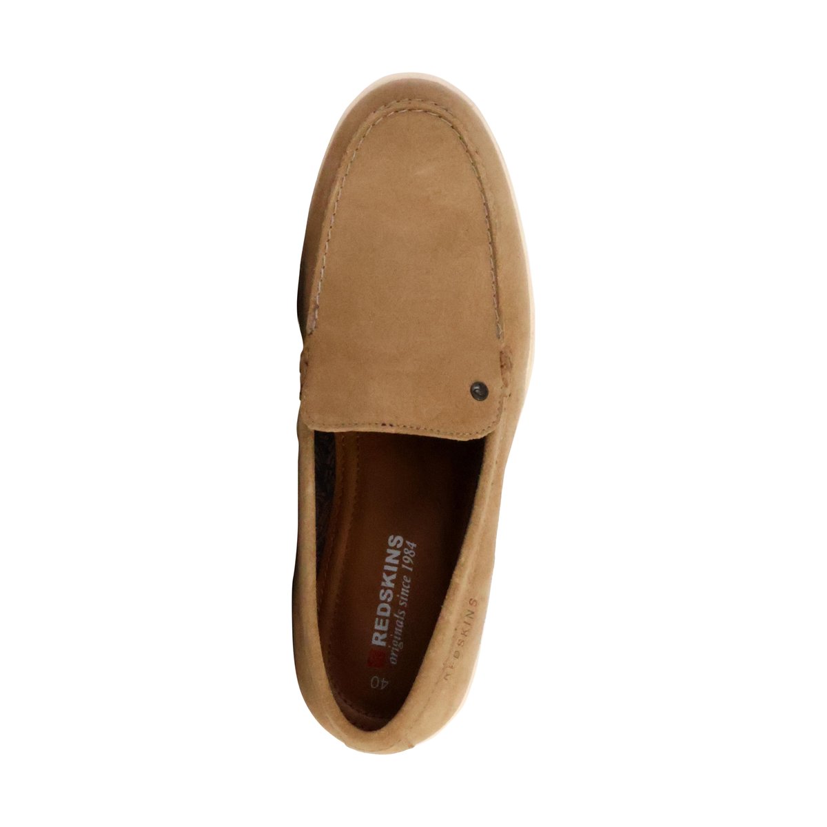 Mocassin sable AMIRAL sable, REDSKINS