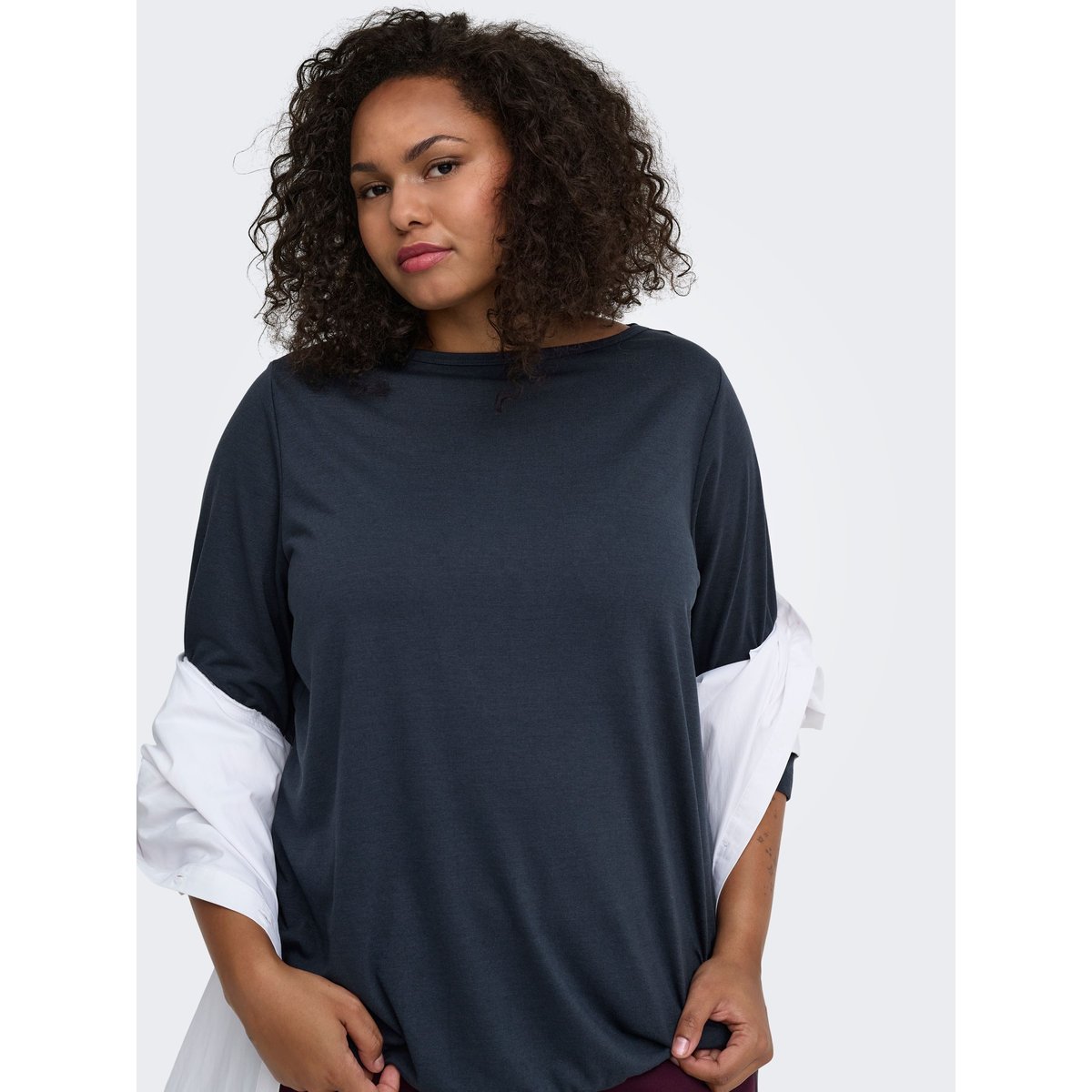 Top ombre blue 1, ONLY CARMAKOMA
