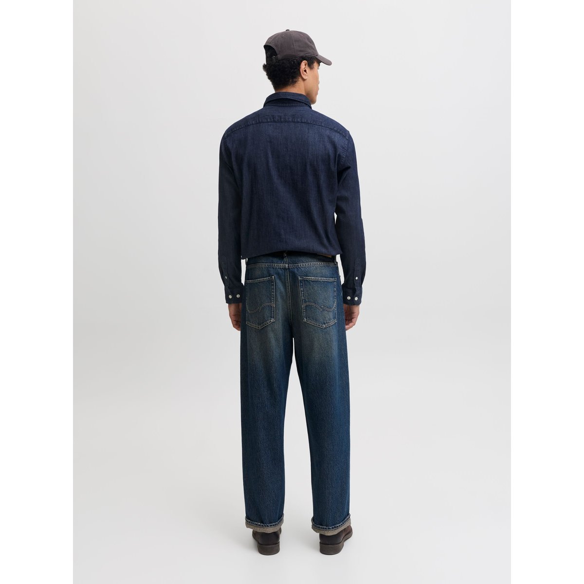 Chemise En Denim medium blue denim, JACK AND JONES PREMIUM