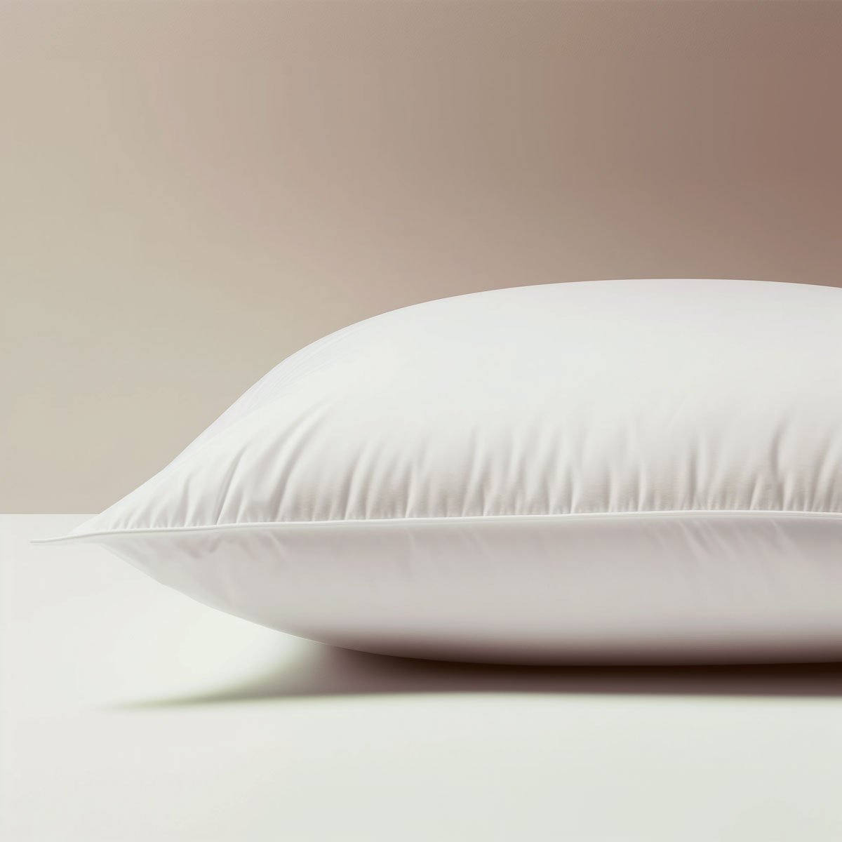 Oreiller Percale - MEDIUM blanc, TOISON D OR