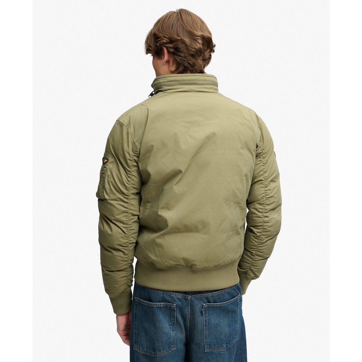 Blouson Bomber MA1 vert olive foncé, SUPERDRY