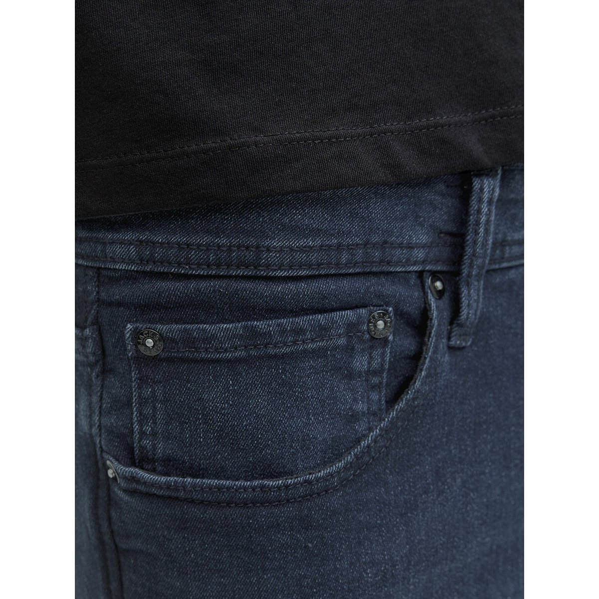 Jeans Slim Straight Fit Tim bleu denim, JACK & JONES