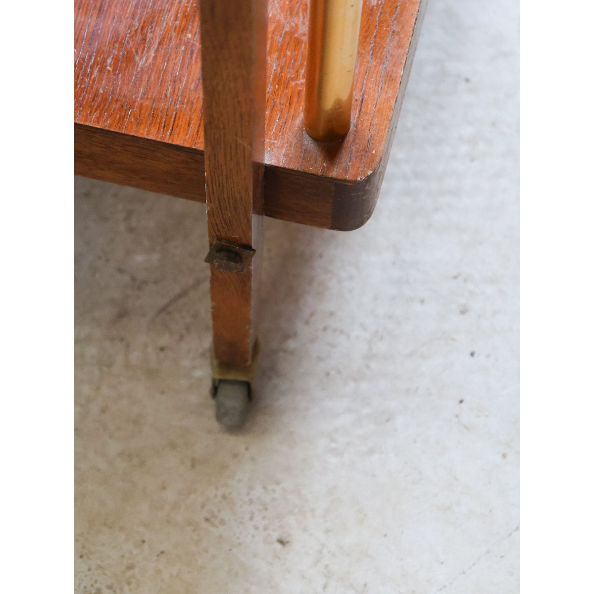Desserte Art Déco en bois Henriette N°164 - Bon état bois foncé, DEBONGOUT