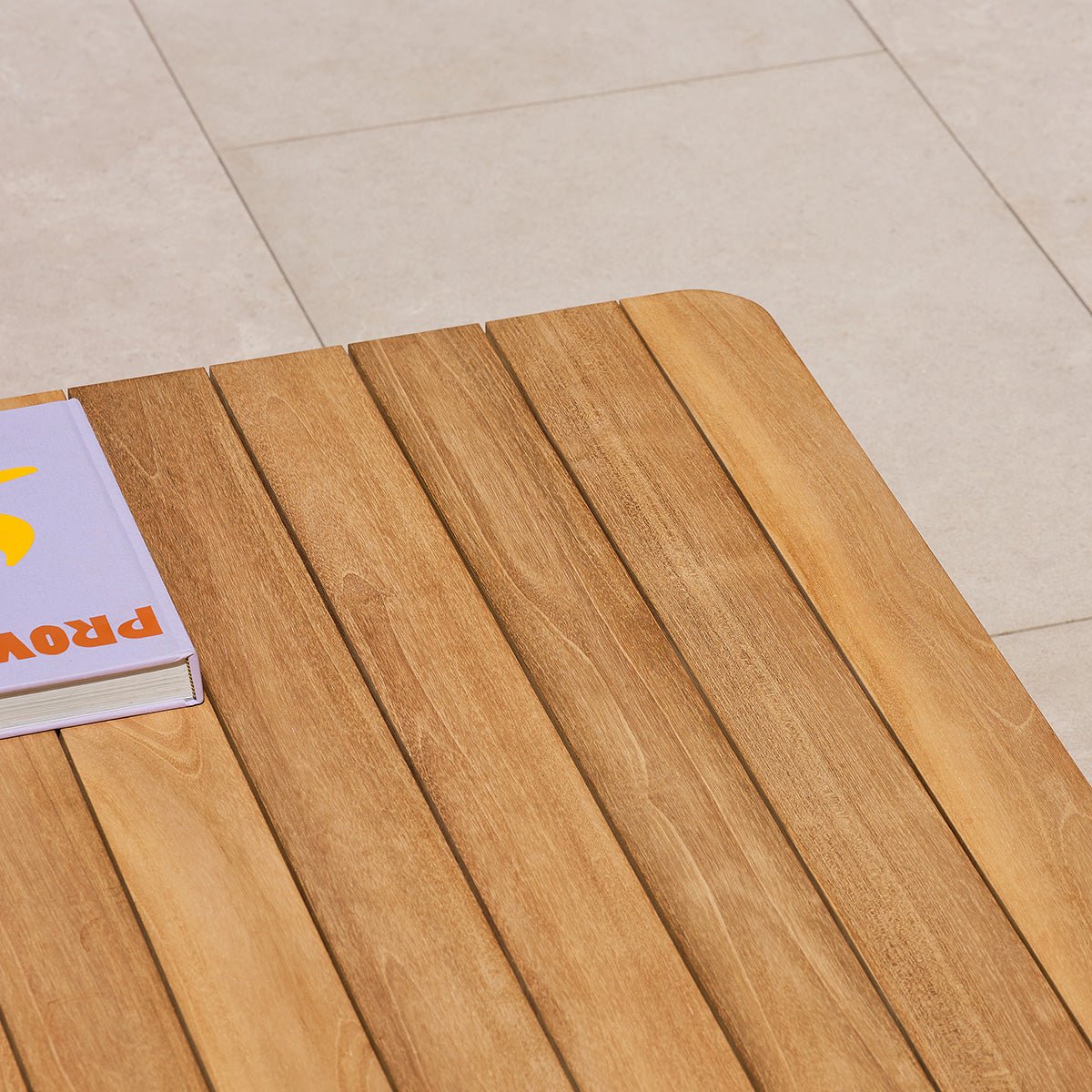 Table basse de jardin en teck 170 cm PIANA naturel, BERAH GETAH