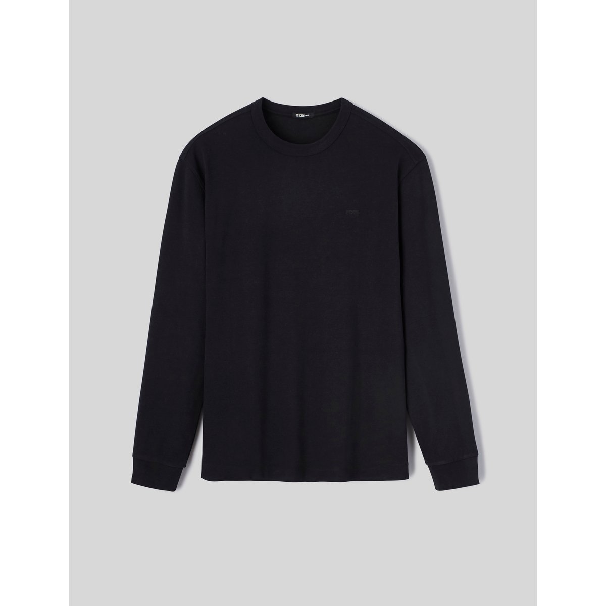 T-shirt manches longues noir, BZB