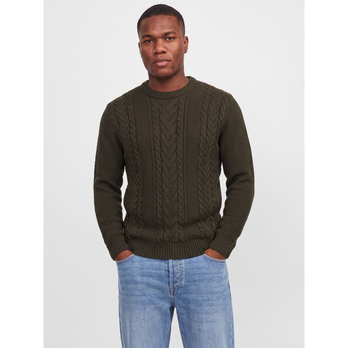 Pull En Maille rosin 1, JACK & JONES