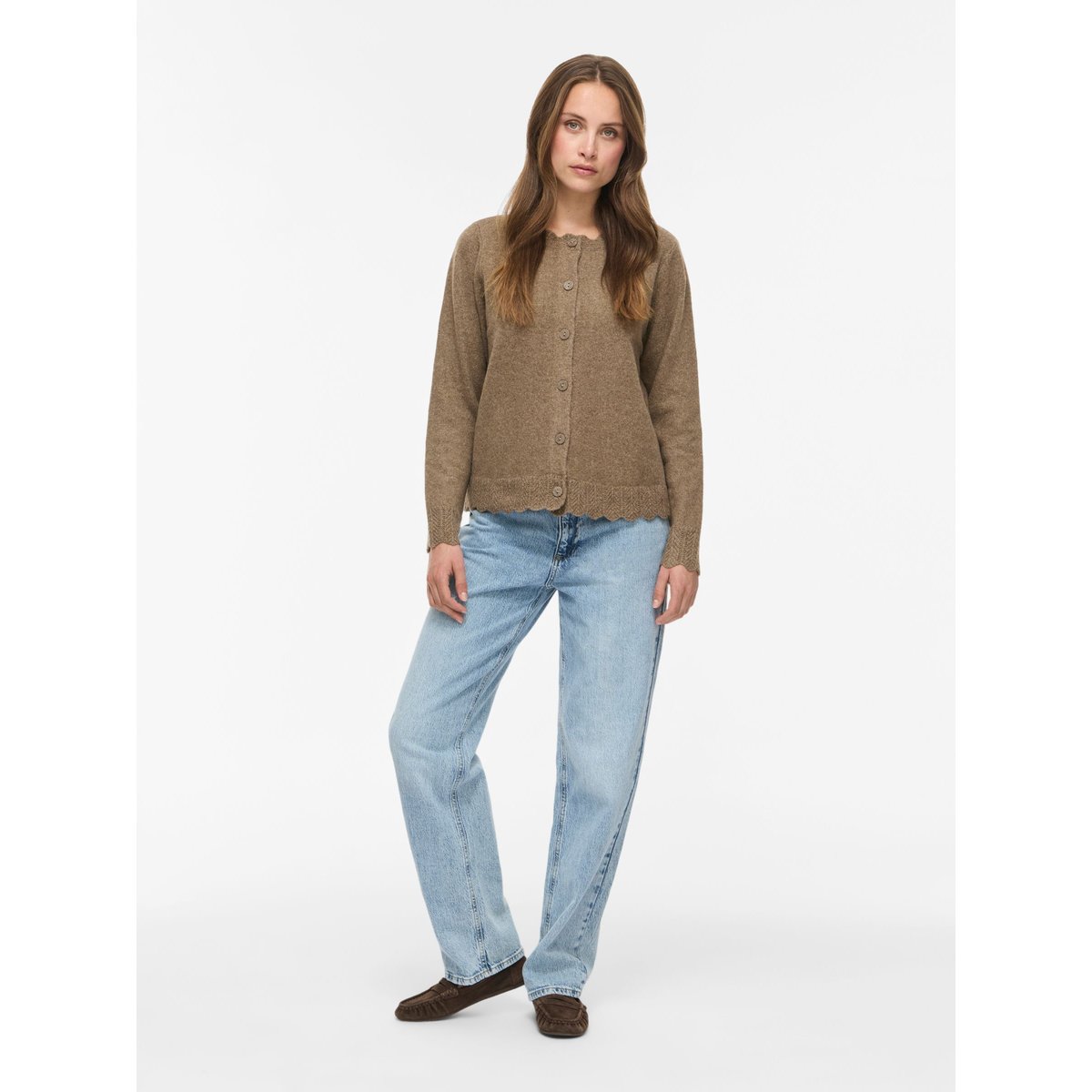Cardigan En Maille gris - falcon1, VILA
