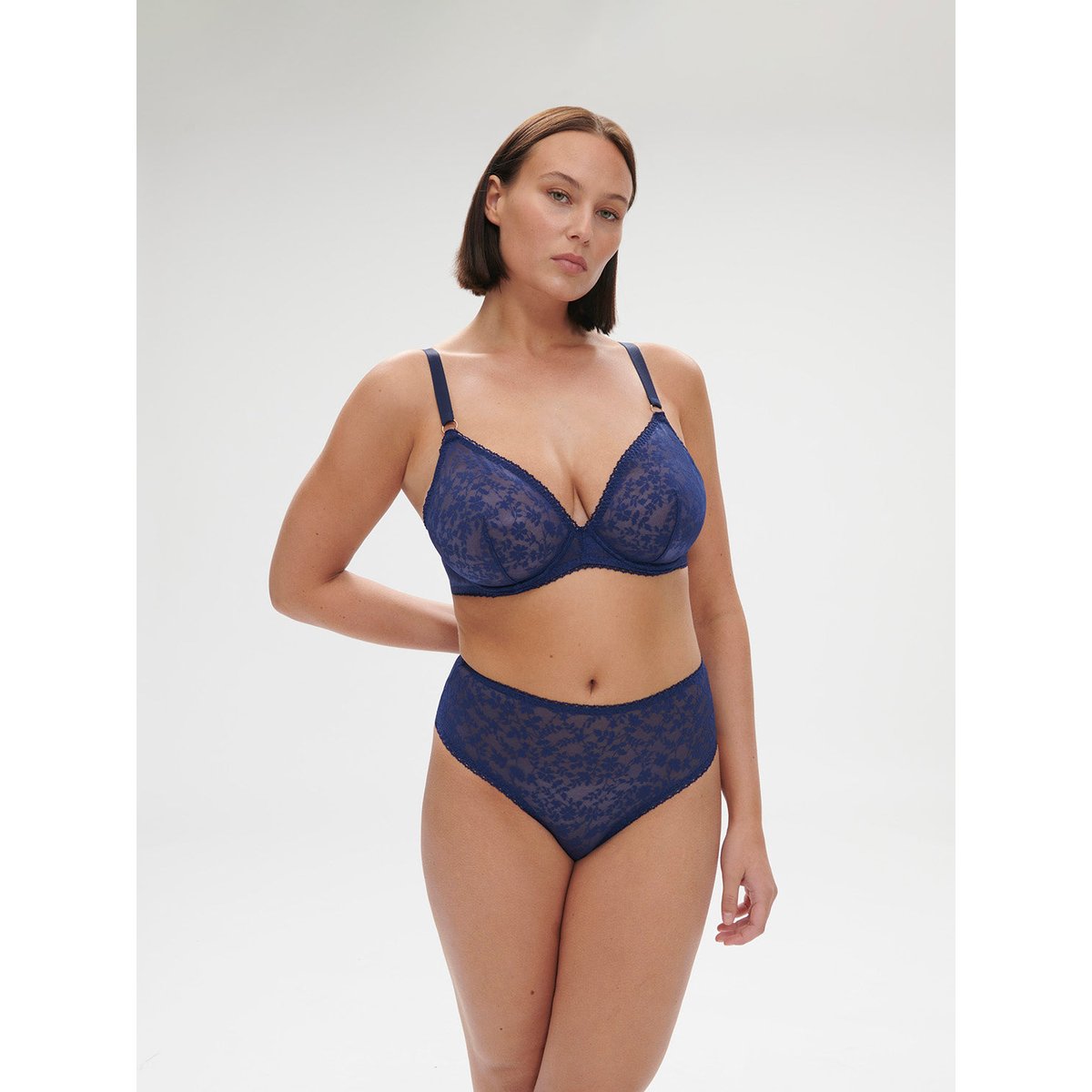 Soutien-gorge armatures, THELMA bleu, SIMONE PERELE