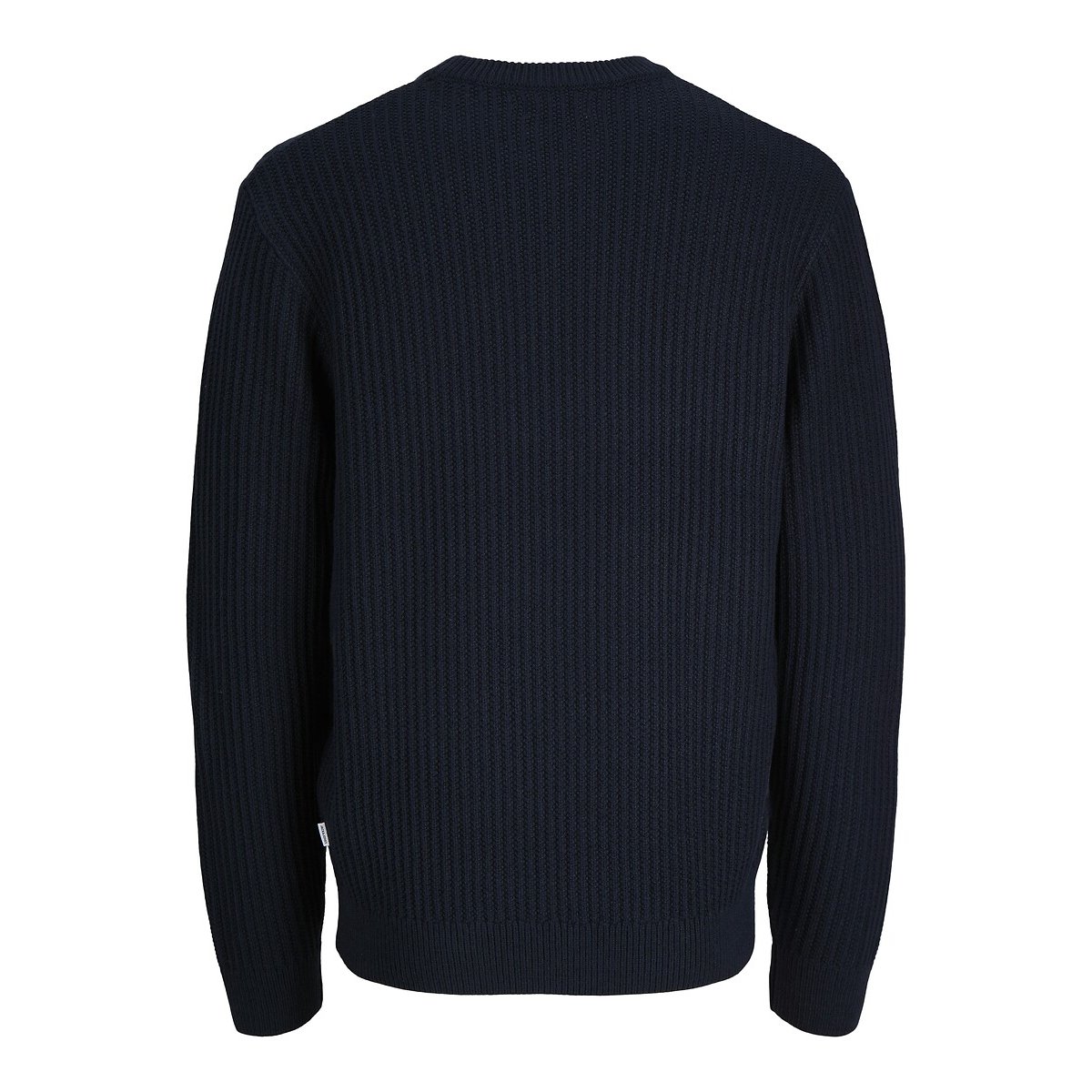 Pull col rond bleu marine, JACK & JONES