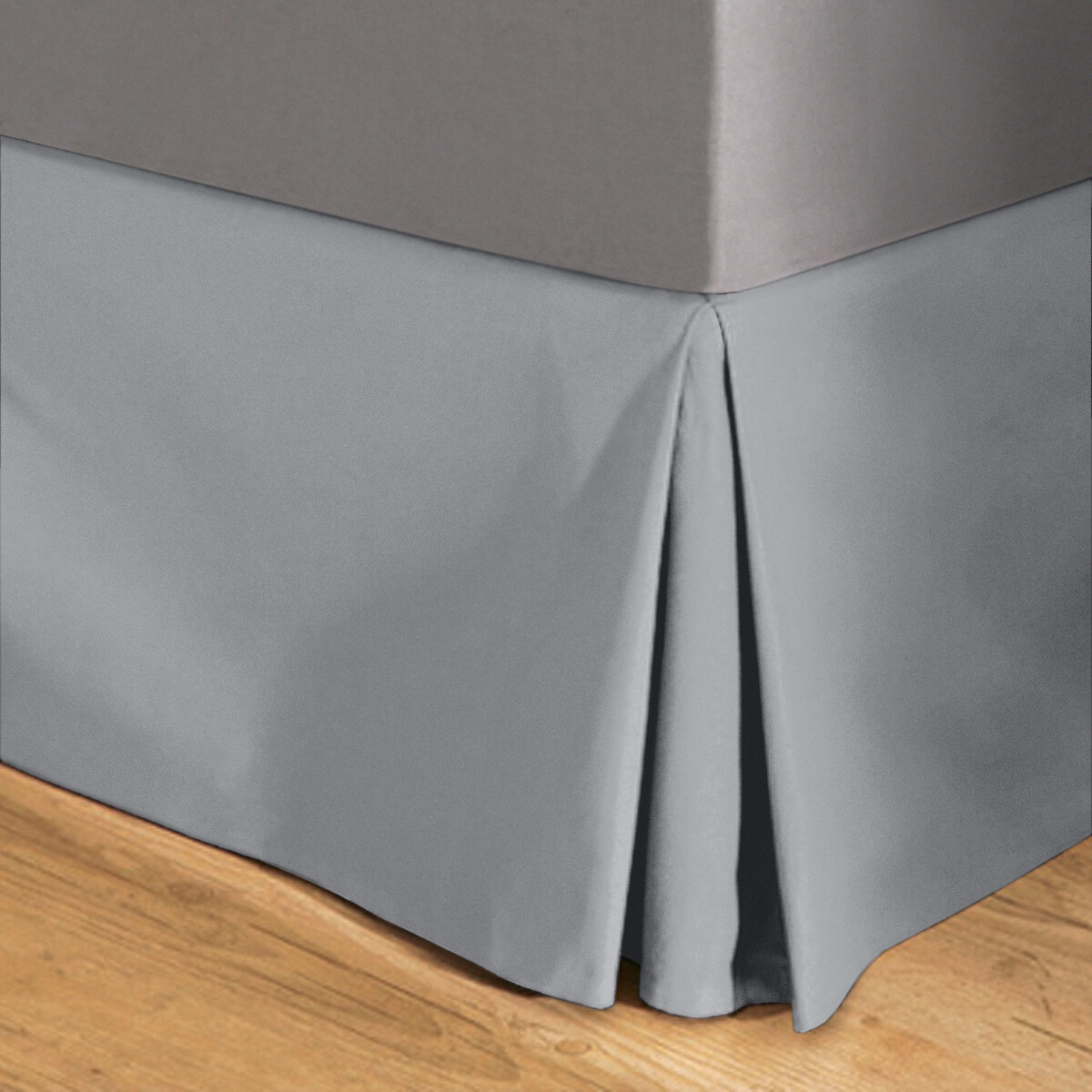 Cache sommier coton, Scenario gris clair, LA REDOUTE INTERIEURS
