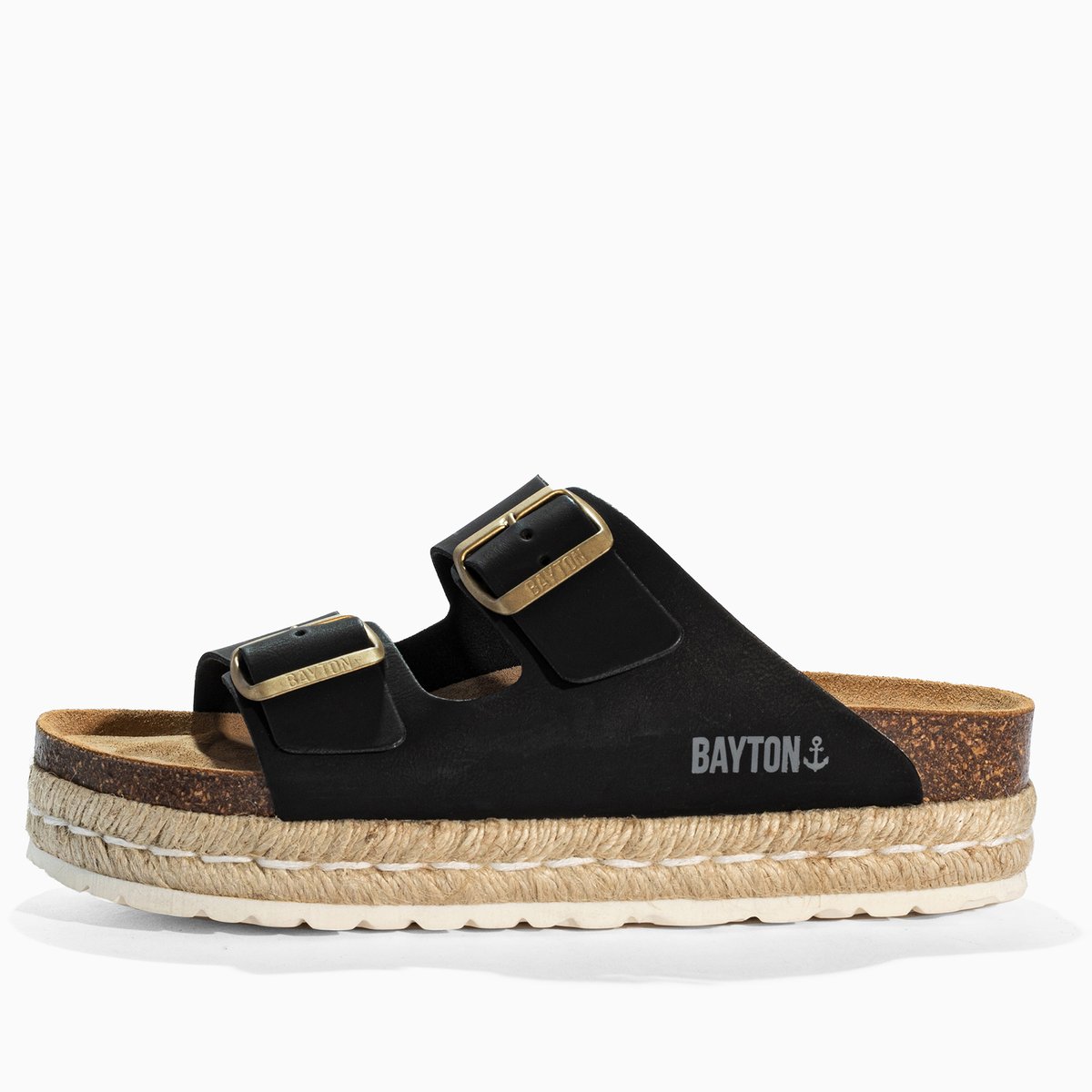 Sandales OLYMPE noir, BAYTON